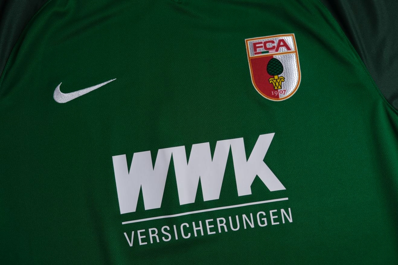 FC AUGSBURG__NIKE__NOWA KOSZULKA AWAY SHIRT 2017-18__XL Kolekcja 2017/18