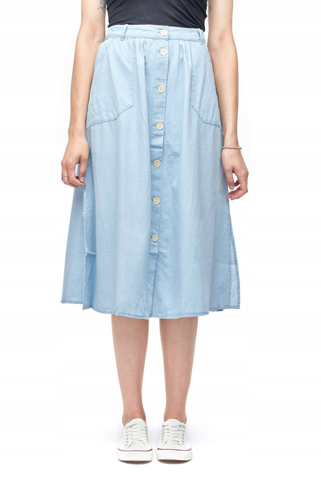 

Lee Chambray Skirt Summer Blue L38ZBINJ W32