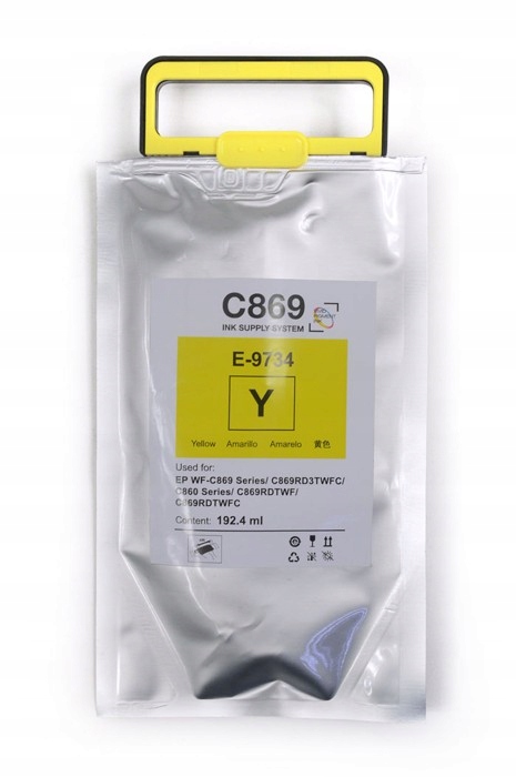 Tusz JetWorld Yellow Epson T9734 zamiennik C13T973400