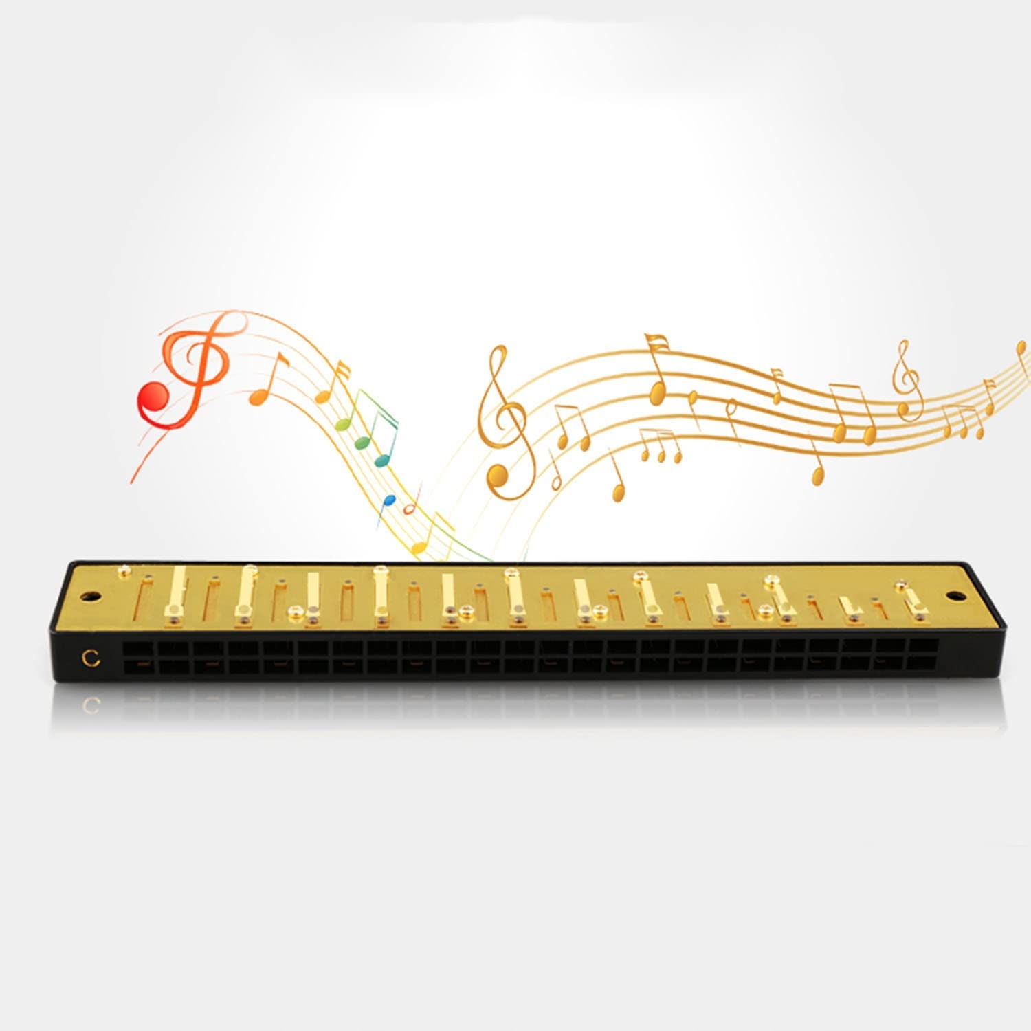 Harmonijka Tremolo, klucz C, 24 otwory, profesjon Marka inna