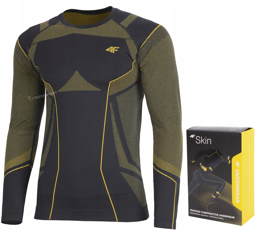 4F Męska Koszulka Termoaktywna Bielizna Termiczna rozm S/m