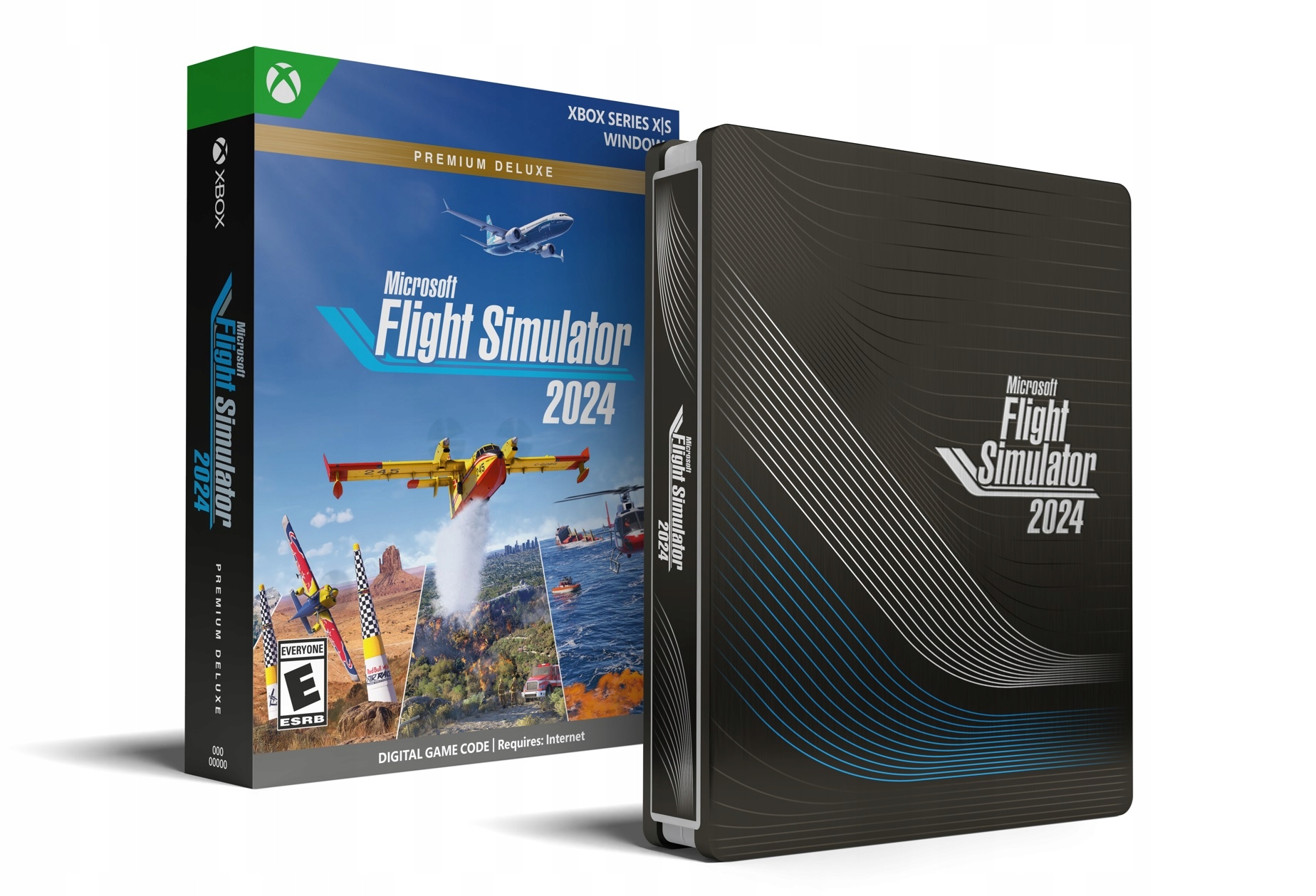 Flight Simulator 2024 Steelbook Premium edition