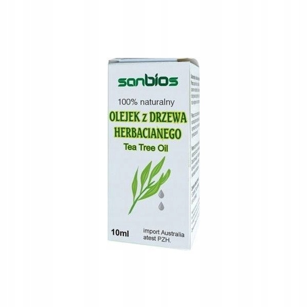 

Drzewo herbaciane 100% olejek 10ML Sanbios