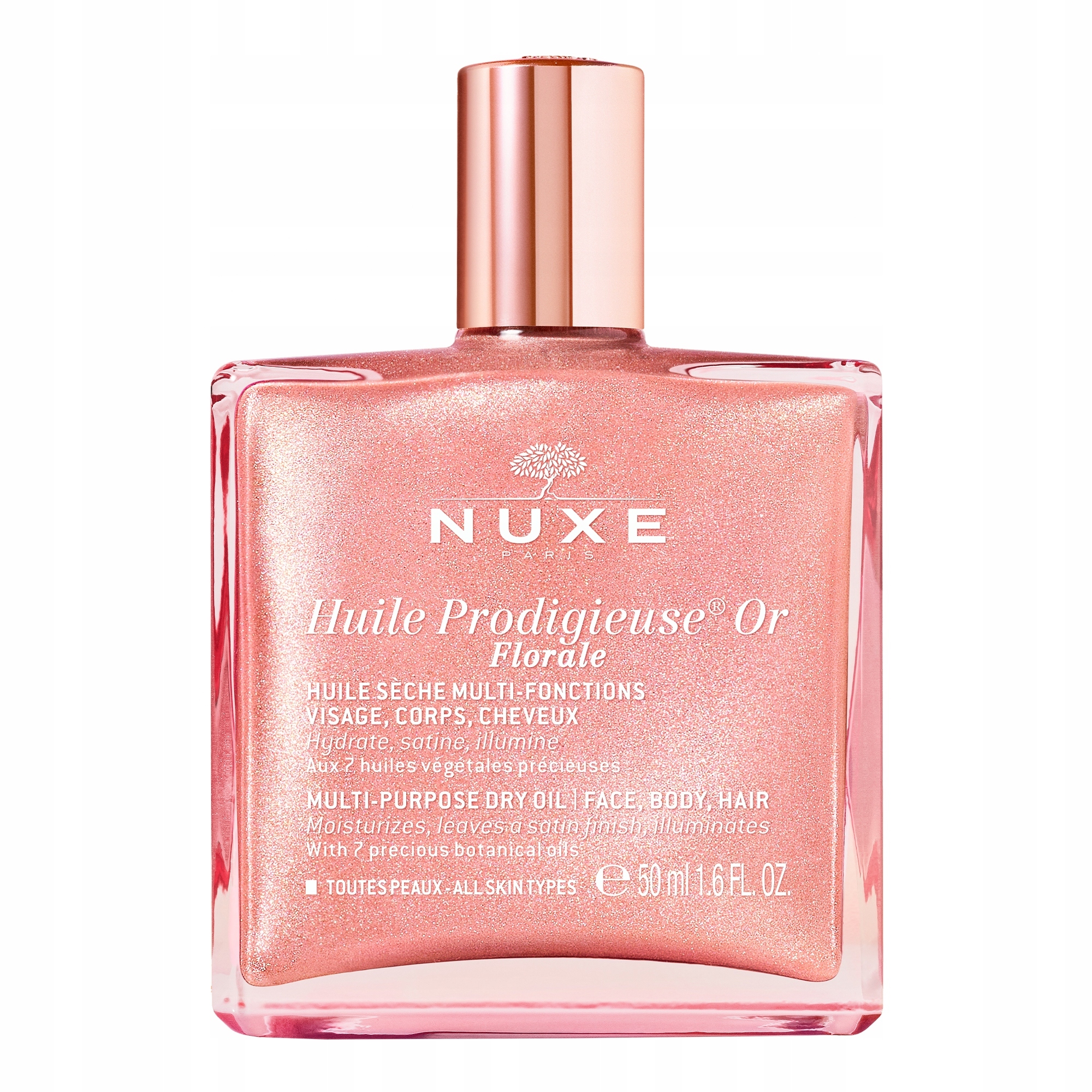 Nuxe Huile Prodigieuse Florale suchy olejek ze złotymi drobinkami 50 ml