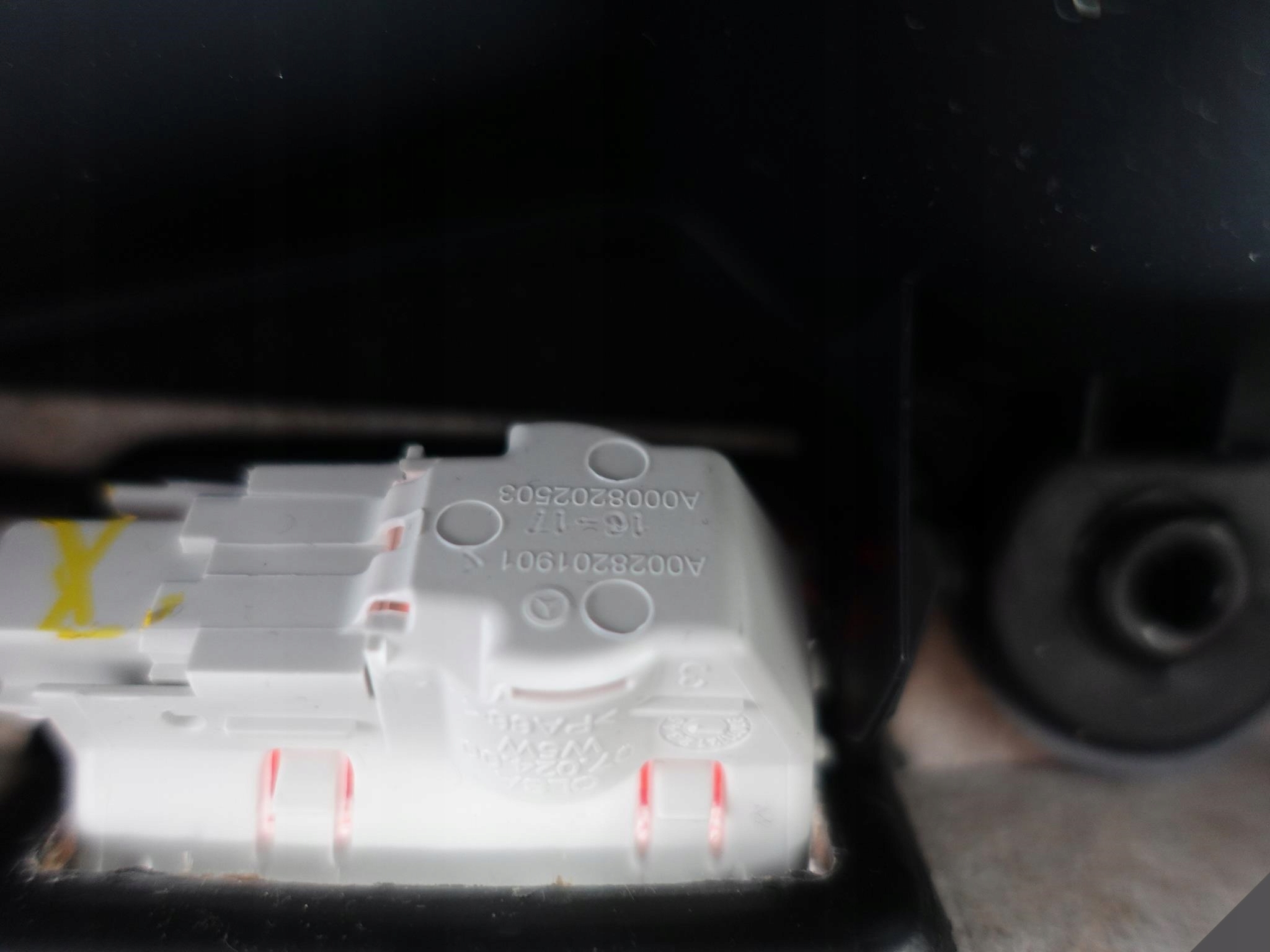 MERCEDES C W205 DESIGNO AMG upholstery left rear part