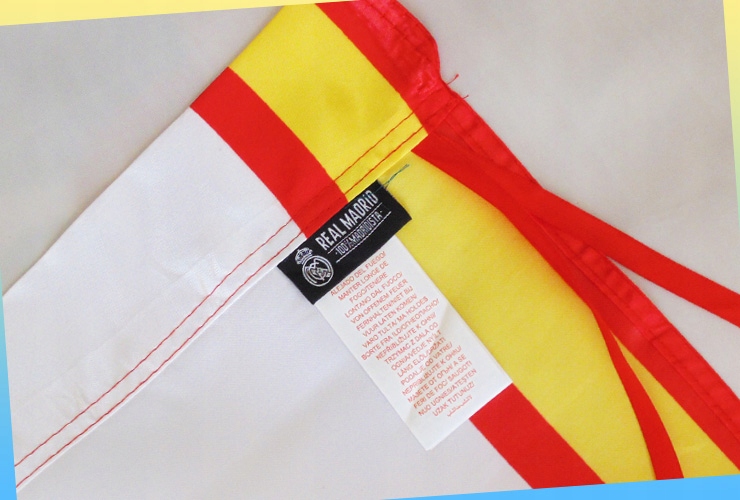 FLAGA REAL MADRYT 150 x 100 OFICJALNA RMCF ESPAŃA Marka inny