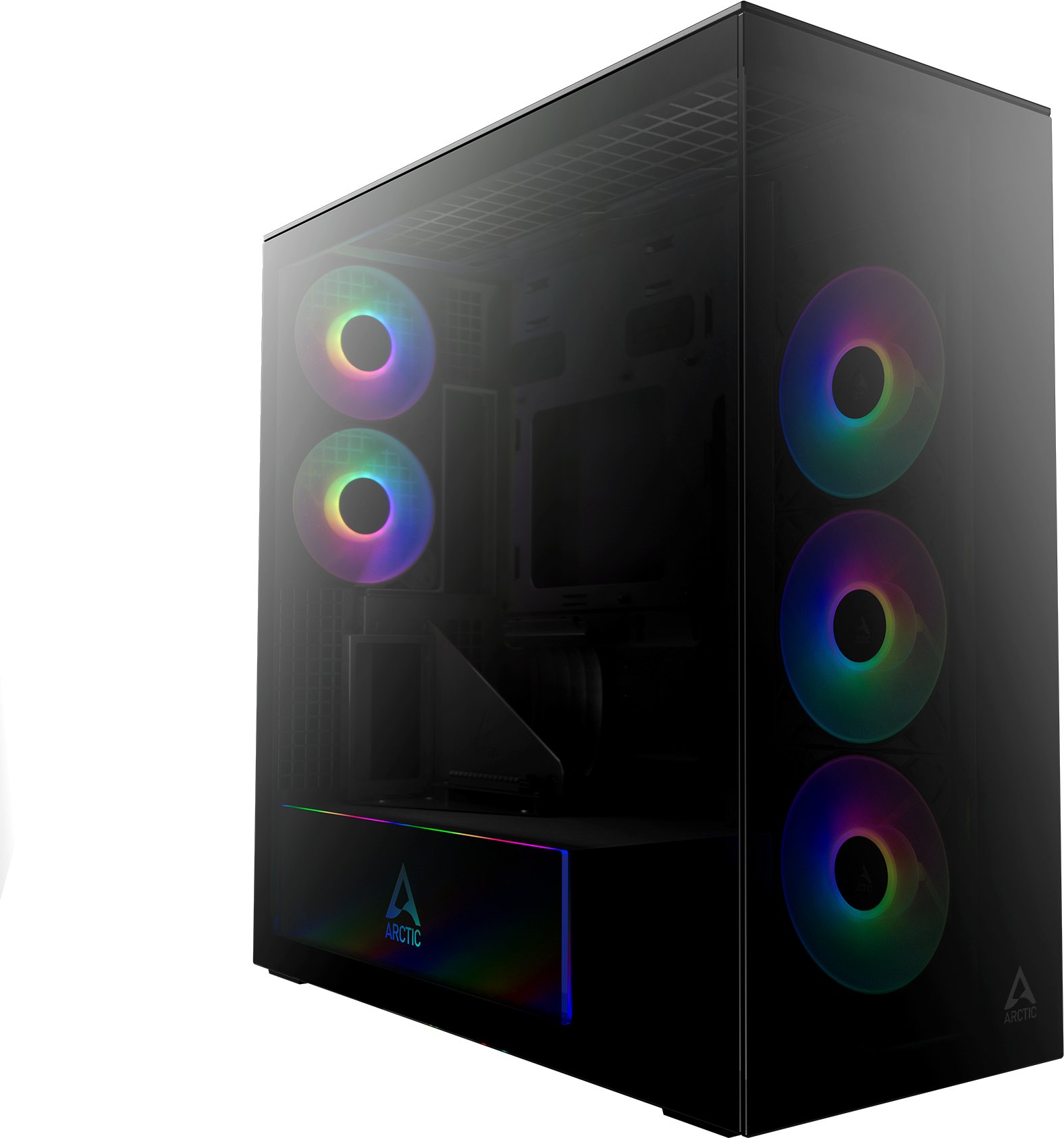 Obudowa Arctic Xtender Vg Tinted Argb czarna (ACPCC00016A)