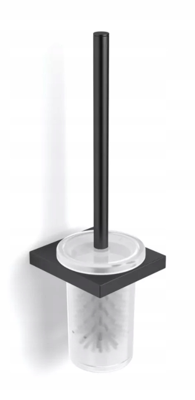 Stella Kobe Wc štětka závěsná černá 10.430-B