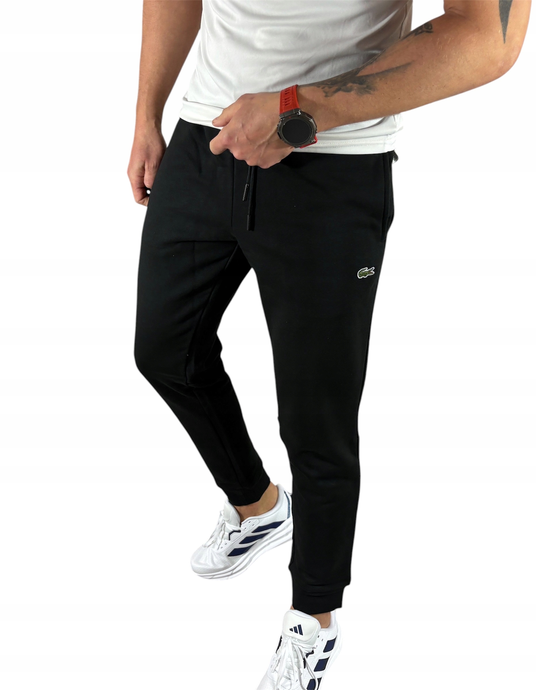 Pánské teplákové kalhoty Lacoste XH9624 00 031 Černé XXL