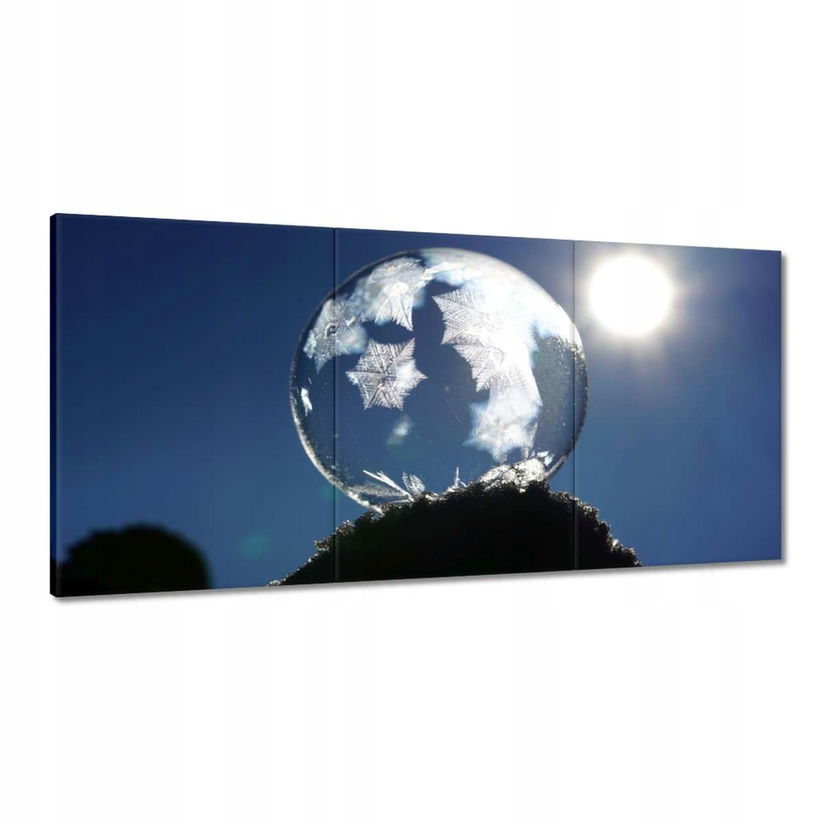 Obrazy 180x90 Mrazená guľa Hviezdička