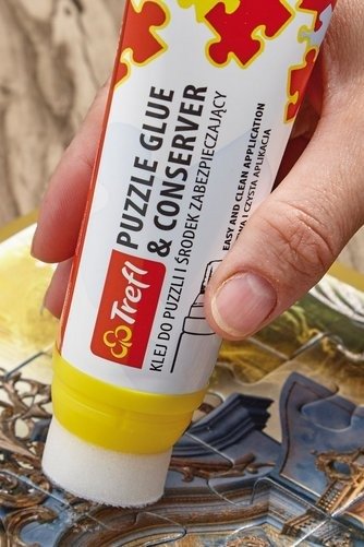 TREFL Klej Do Puzzli W Tubie Z Gąbką 90721 Kod producenta 90721