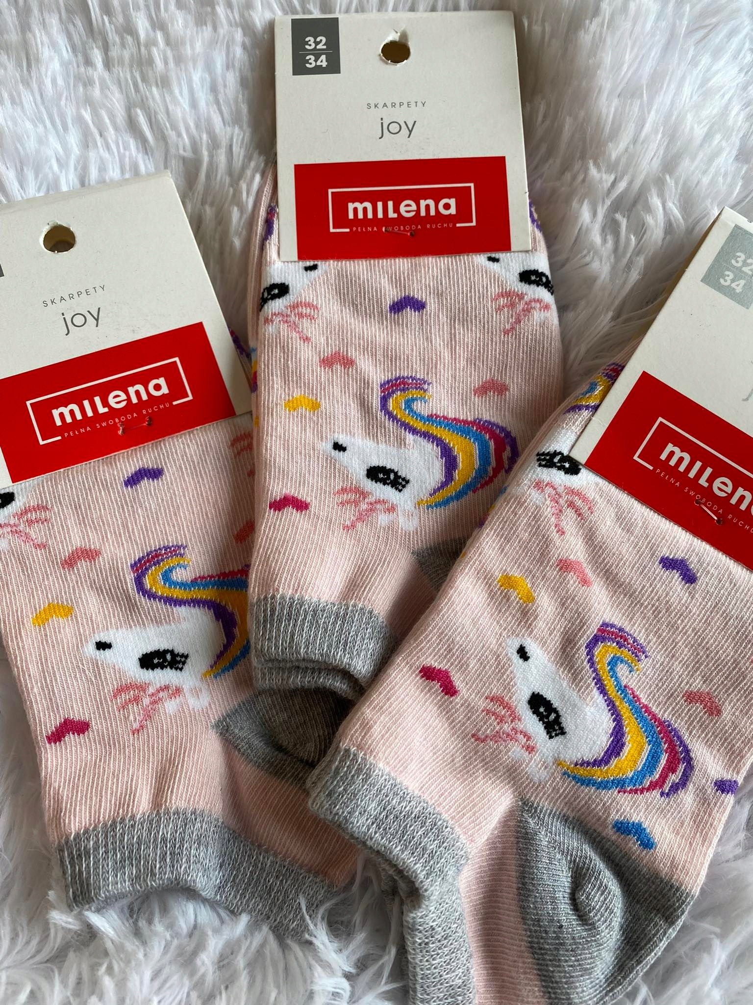 

Skarpetki Dziecięce Milena Koniki roz. 32/34