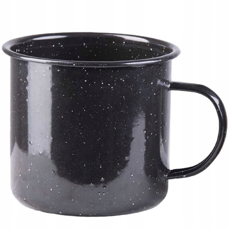 

Kubek stalowy Mil-Tec Western 0,68 l Black