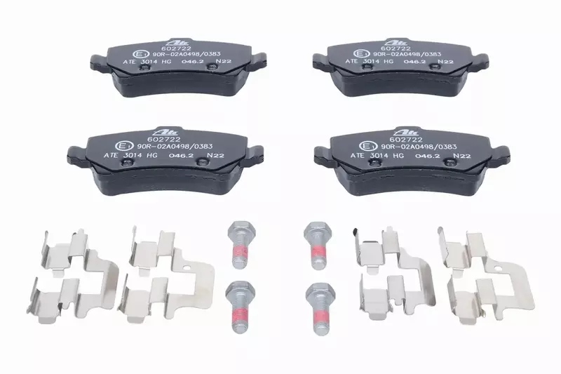 ATE KLOCKI HAMULCOWE 13.0460-2722.2 Grubość 17 mm