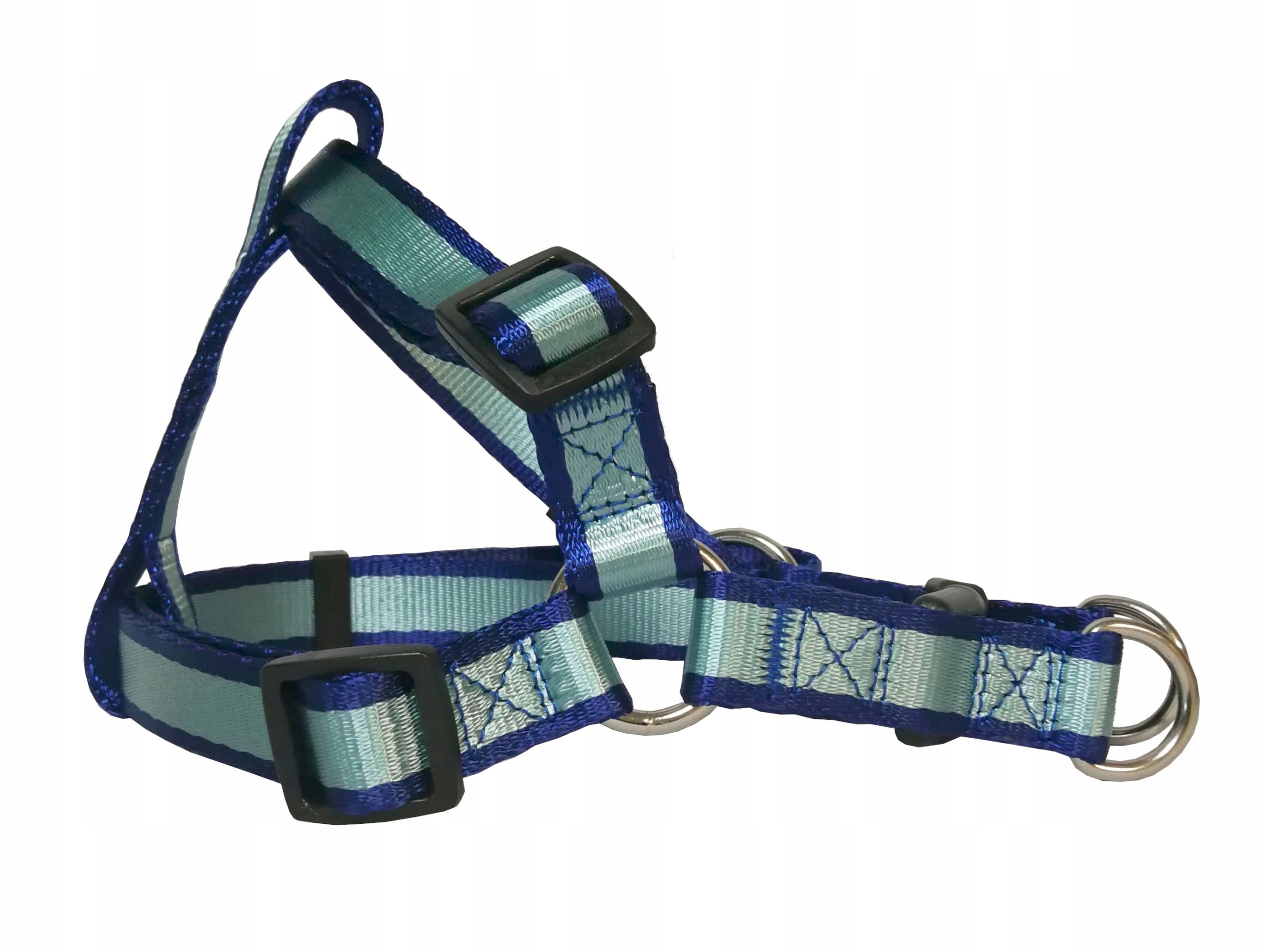 

Szelki L regulowane z klamrą 50-70cm pies blue