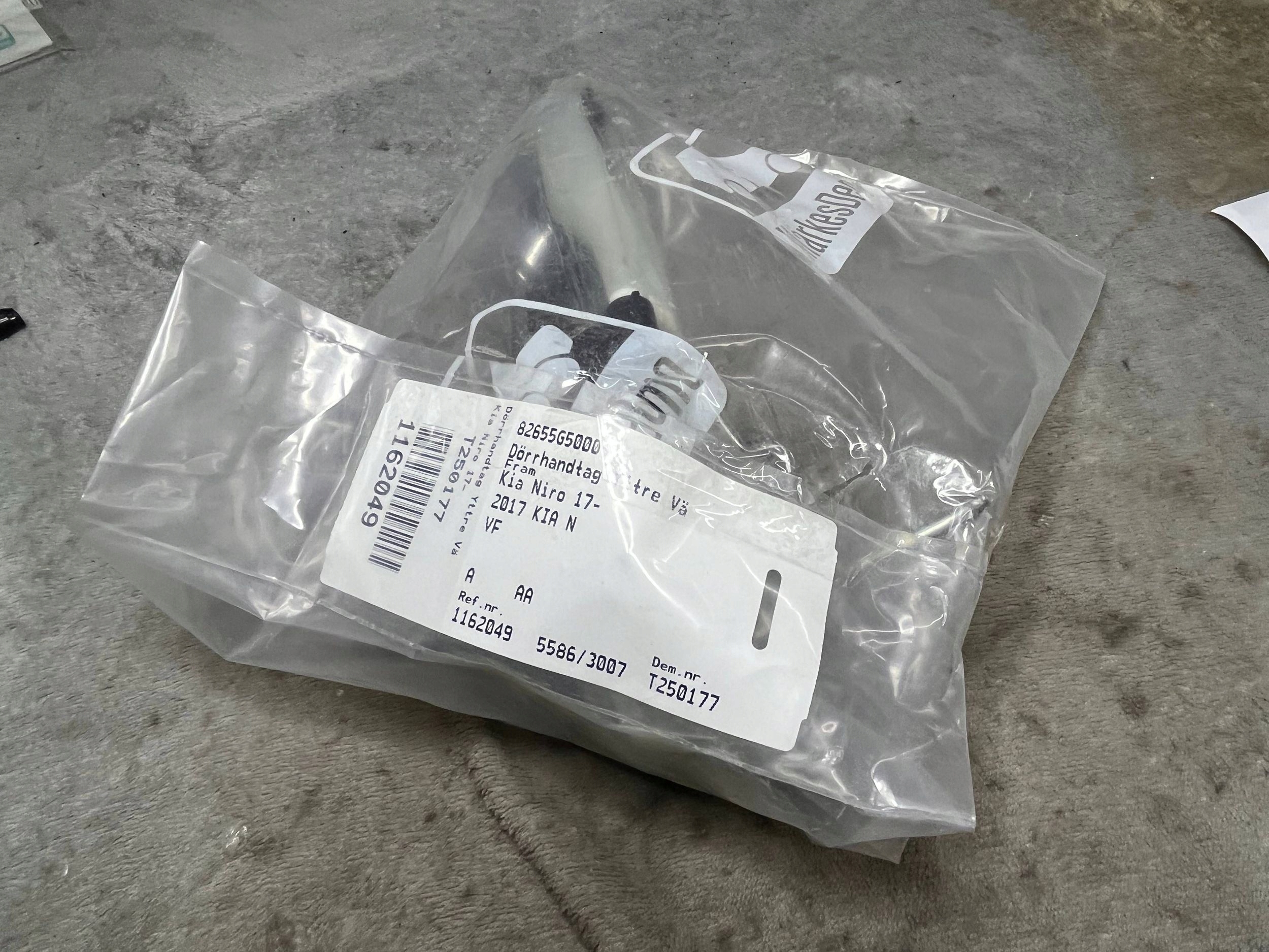 KIA Niro handle exterior side left rear 82655G5000 !J
