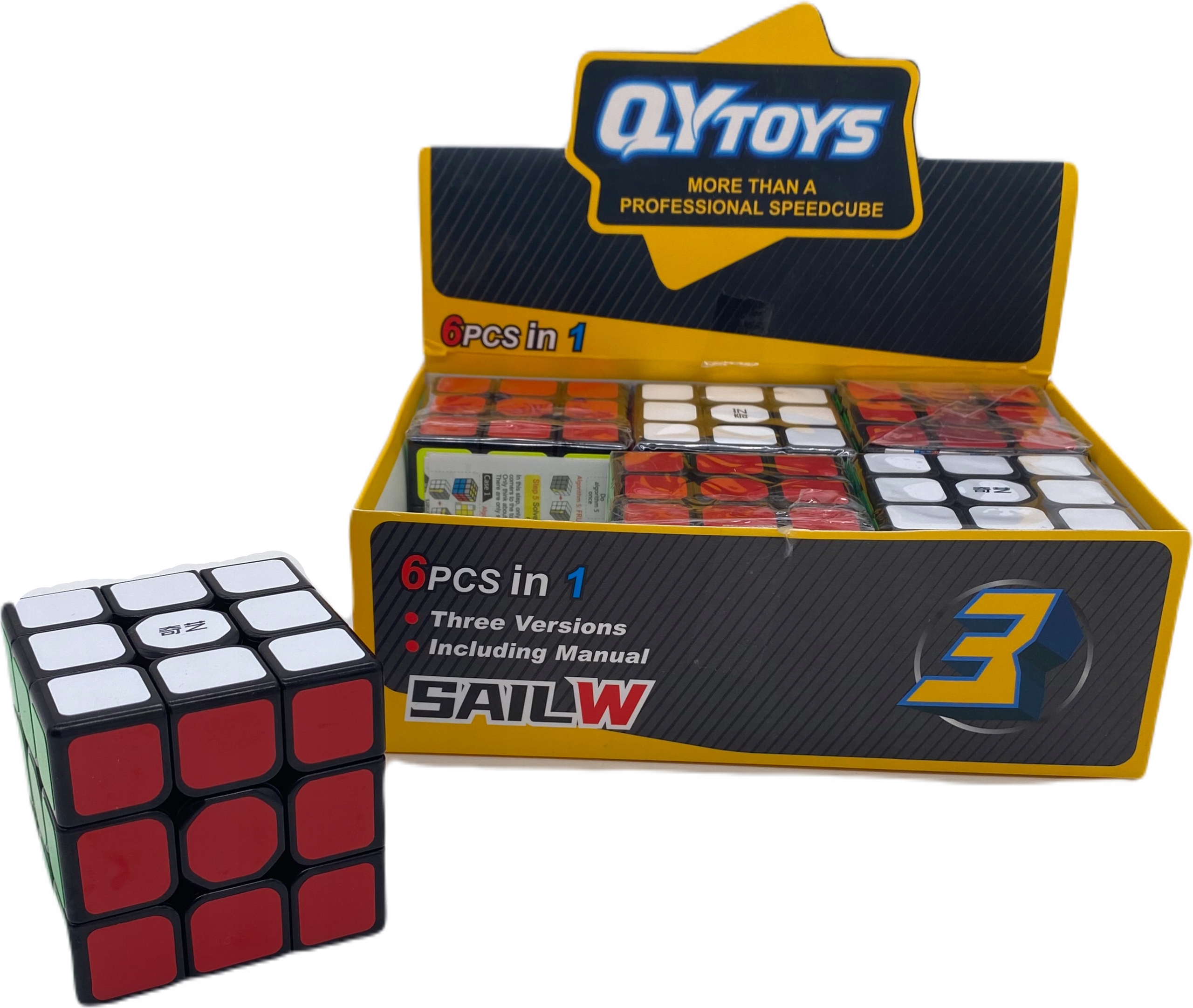 

QiYi Toys Sail W 3x3 Kostka Logiczna