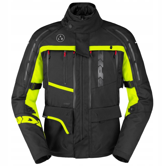 Motocyklová Bunda Spidi 4 Season V3 Textilná S Membránou A Páperovým Vzorom XL