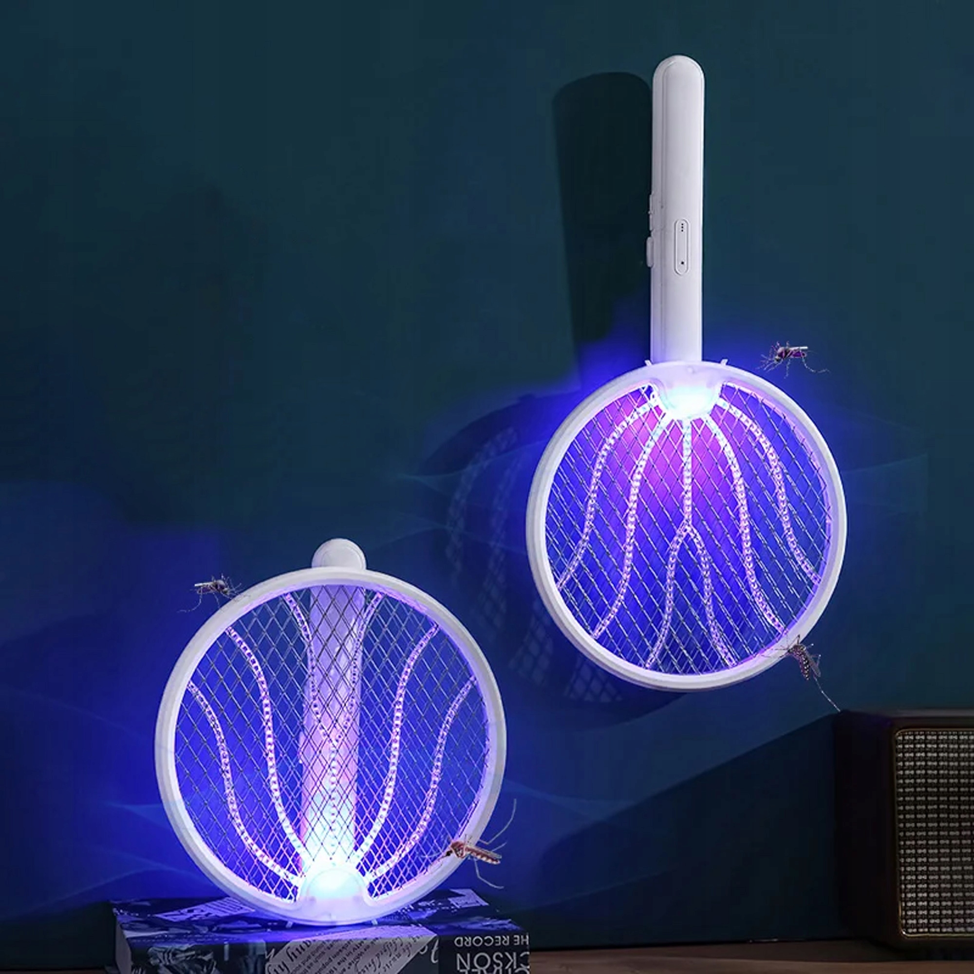 ELEKTRYCZNA ŁAPKA LAMPA NA MUCHY PACKA KOMARY RAŻĄCA PRĄDEM OWADOBÓJCZA Producent Heckermann