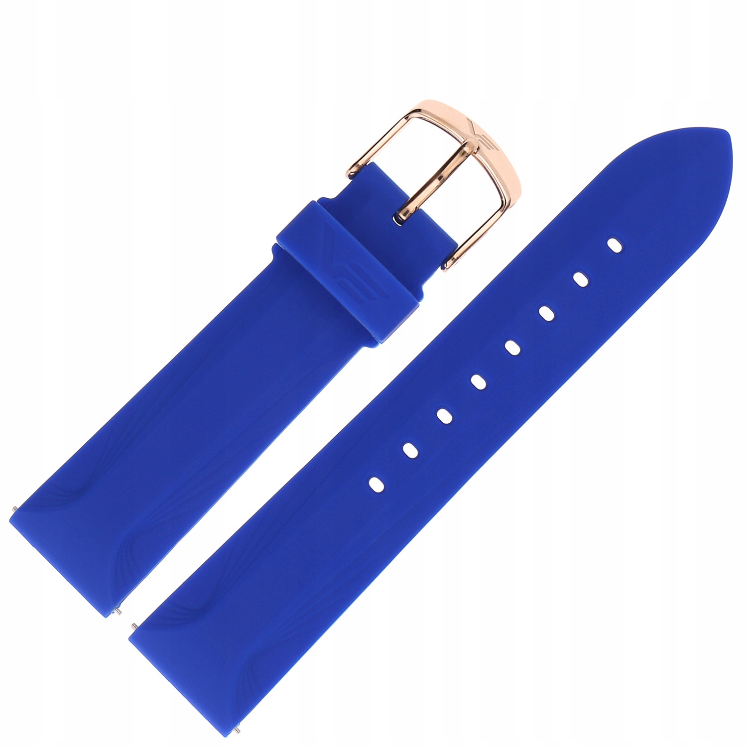 Pásek Undine Silikon (B670) modrý růžový