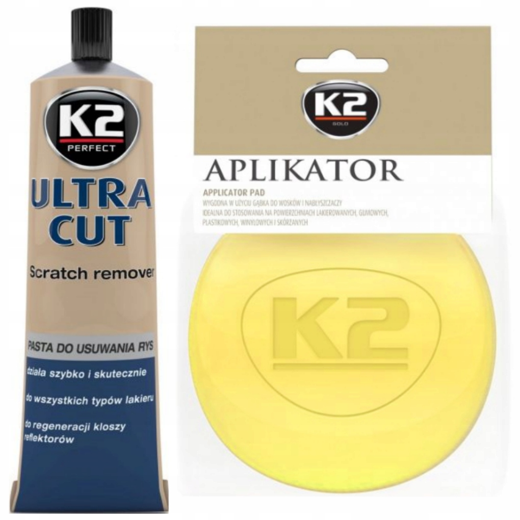 K2 ULTRA CUT Pasta Polerska do Rys + Aplikator