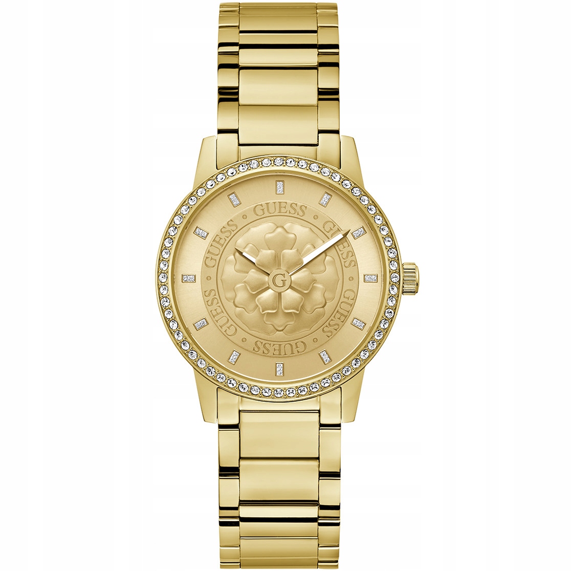 Dámské hodinky Guess GW0747L2 Zirkony zlaté