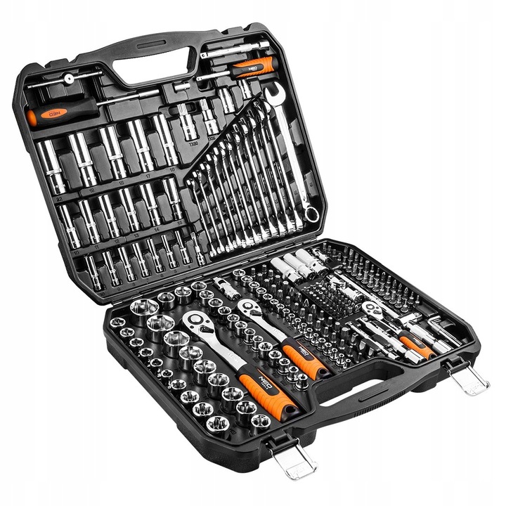 Klucze nasadowe 1/2 3/8 1/4 219 el NEO 08-671