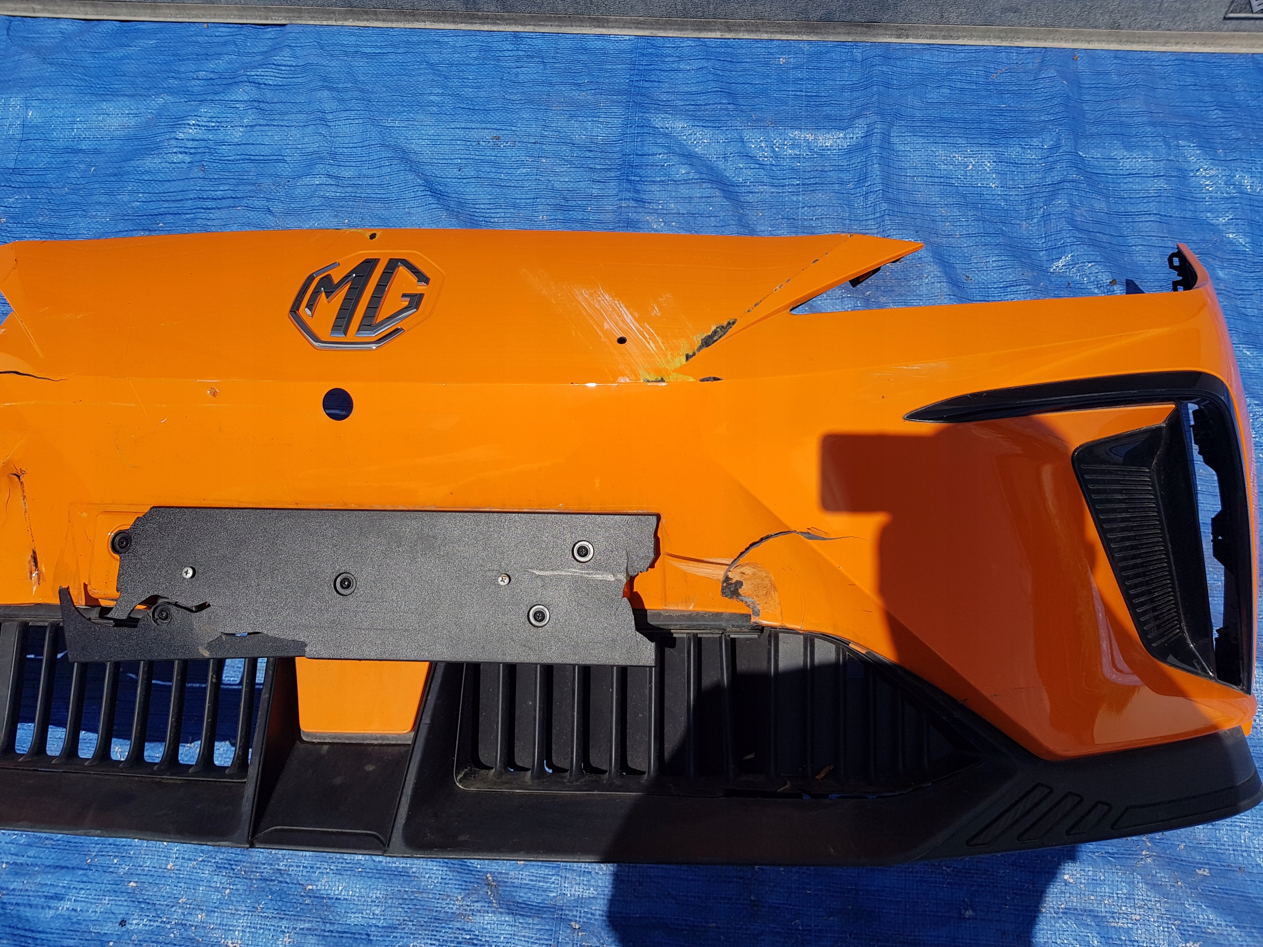 bumper front front MG IV DOL SPOILER intake KOMPLET grille KRATKI