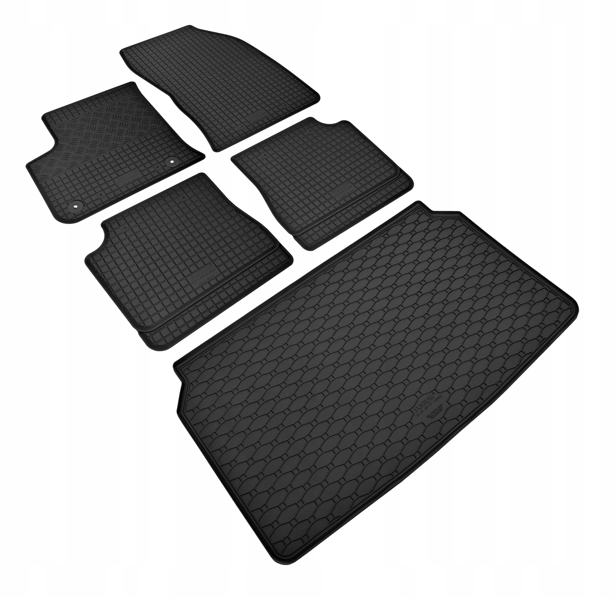 Dywaniki i mata do Opel Zafira C 5 miejsc 2012-2019 Numer katalogowy producenta 901993+425093