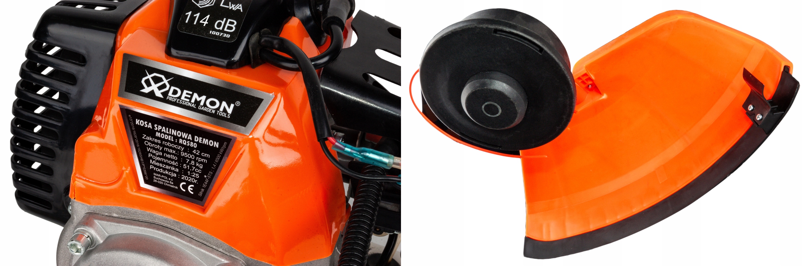 KOSA SPALINOWA wykaszarka 5,2KM podkaszarka SN Europejski standard emisji spalin EURO 5