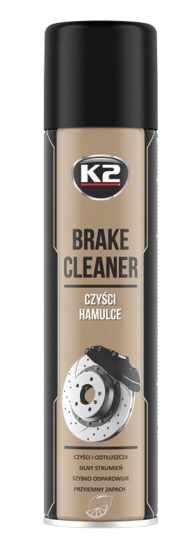 Zmywacz Do Hamulców Brake Cleaner Uniwersalny/odtłuszczacz Spray 600ML [K2]