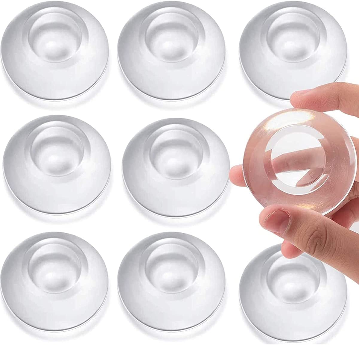 

Odbijak Ochraniacz Ściany od Klamki Drzwi Żel 9szt