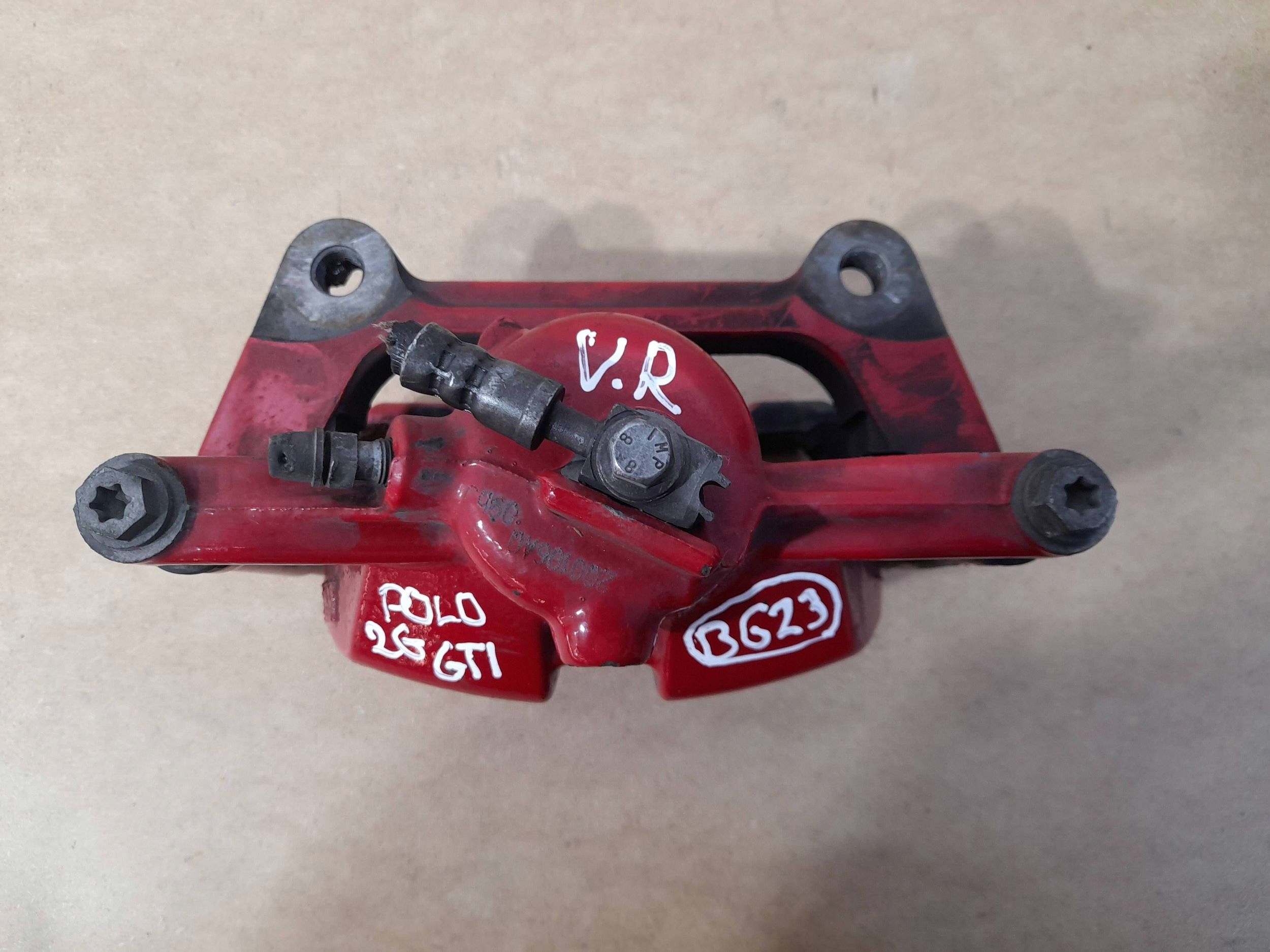 VW Polo VI 2G 2,0 GTI caliper brake front right 6799G (B623)