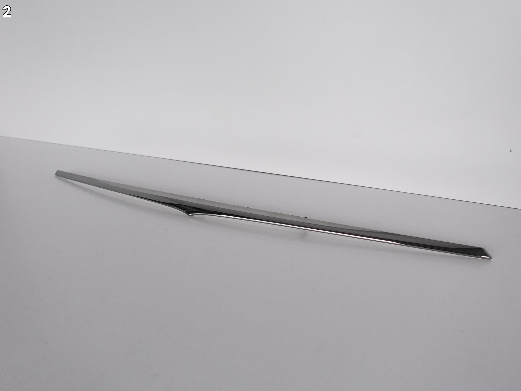 MASERATI GHIBLI 13- CHROM moulding bonnet rear part