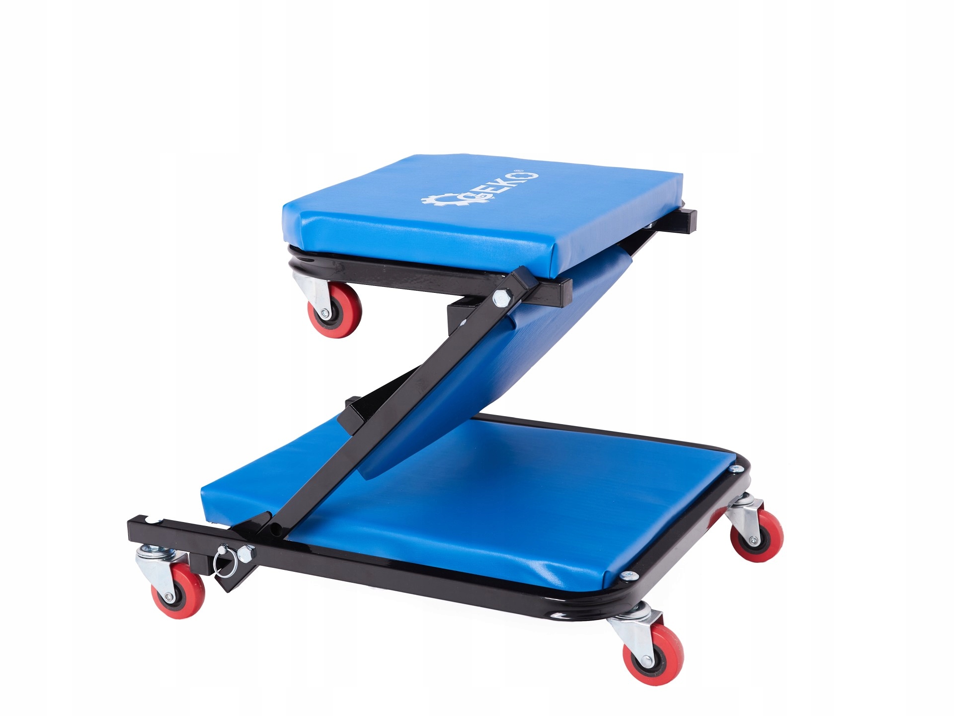 LEŻANKA WARSZTATOWA SKŁADANA STOŁEK SIEDZISKO 2w1 Marka Geko