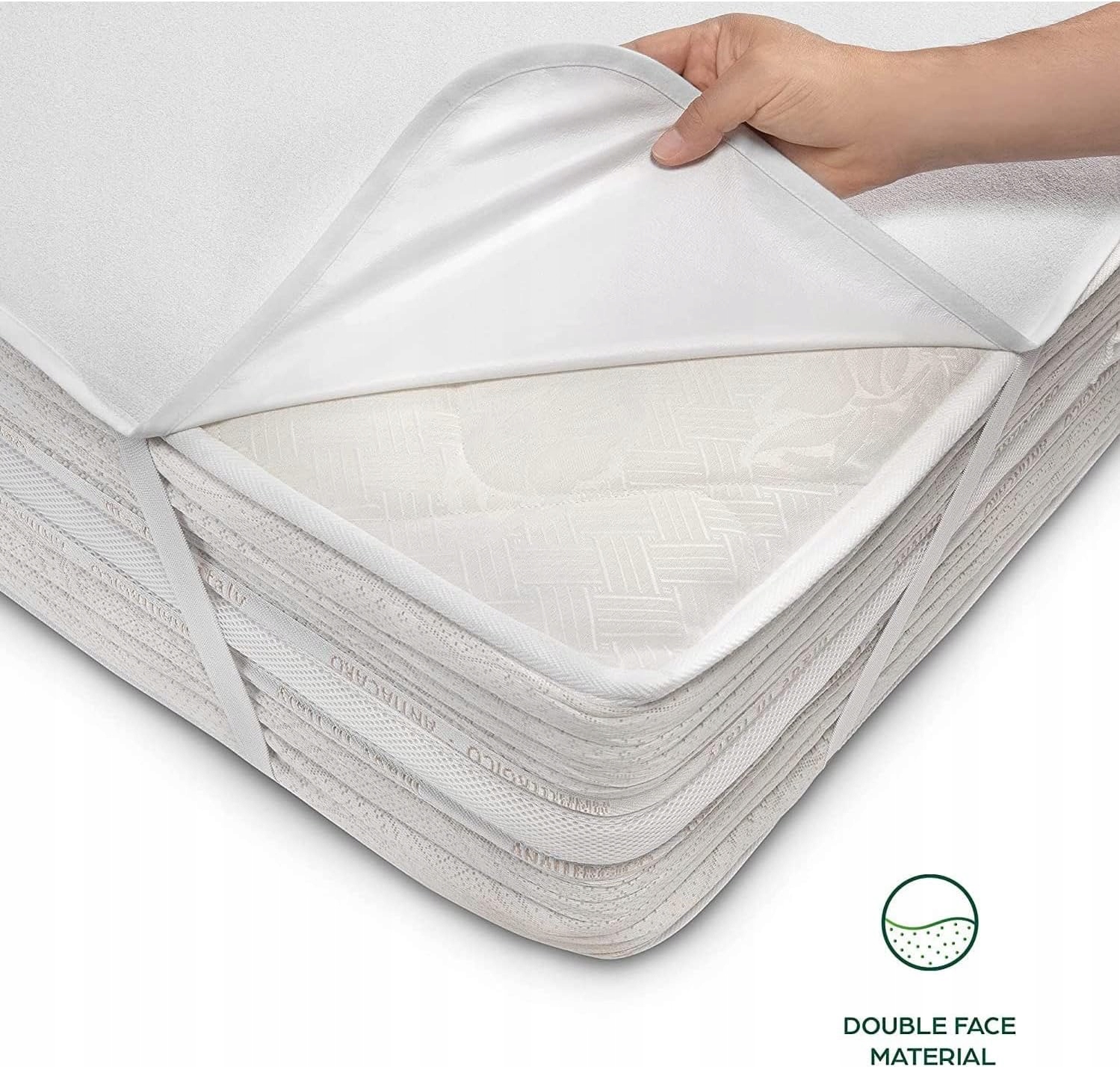 Flowen Ochraniacz Na Materac 180x200 Wodoodporny Antyalergiczny — miniatura 15