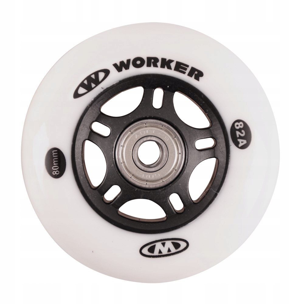 KÓŁKA DO ROLEK 80MM Z ŁOŻYSKAMI ABEC-7 WORKER Marka Worker