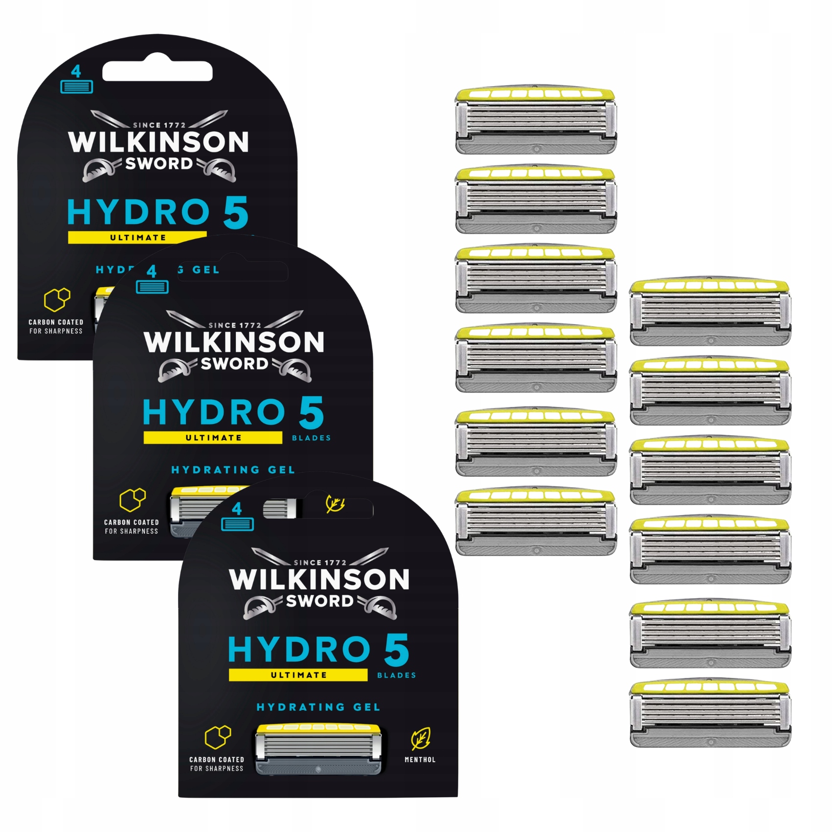 Wilkinson Sword Hydro 5 Ultimate Blades wkłady do maszynki 12 szt