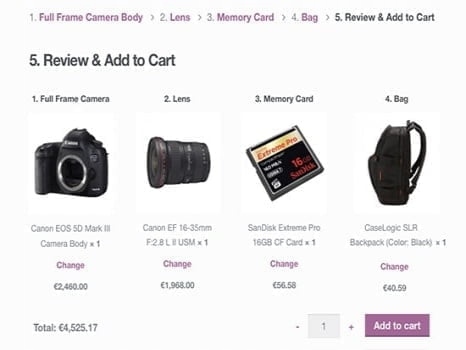 Wtyczka Plugin Addon WooCommerce Composite Product Rodzaj szablony