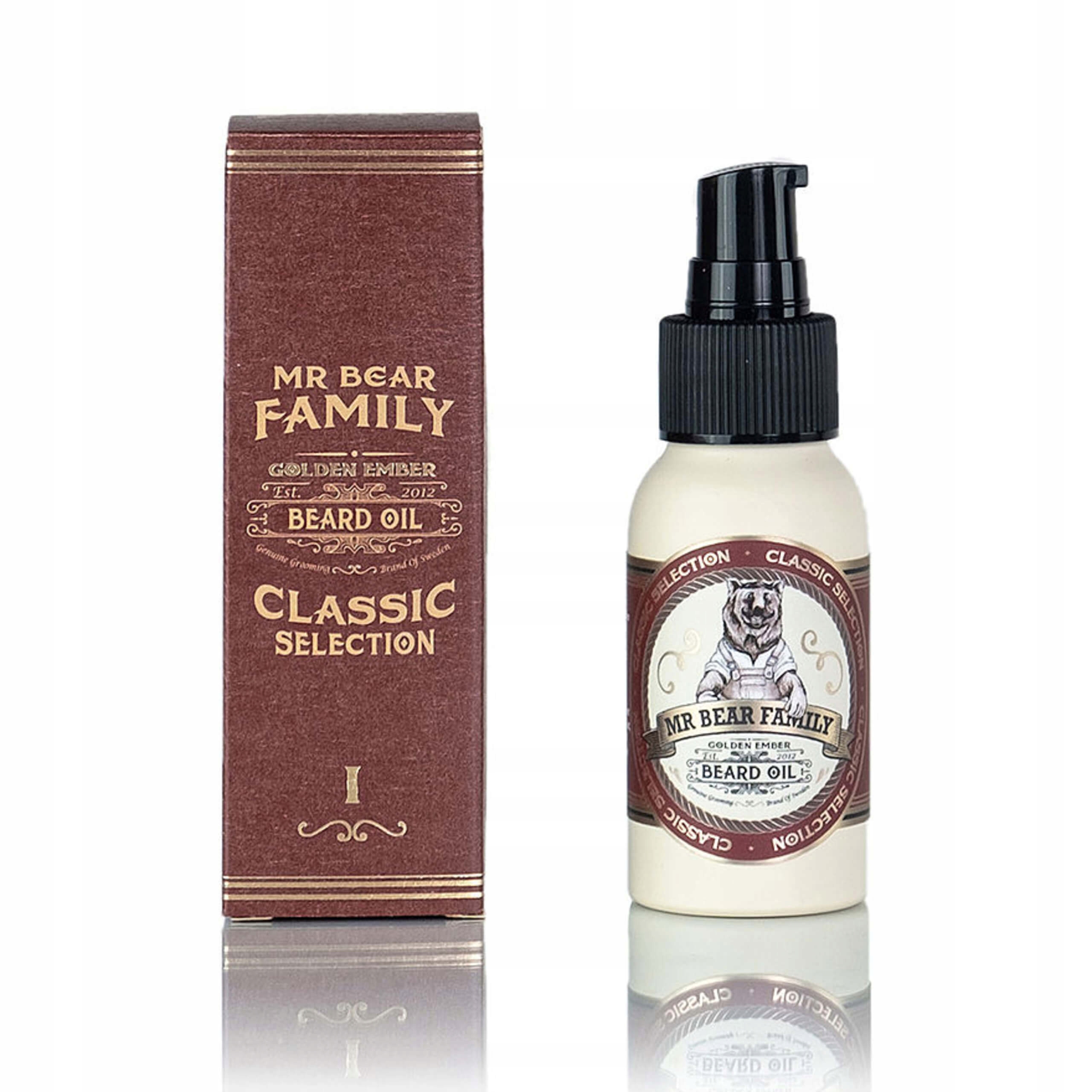 Mr Bear Family olej Golden Ember Beard Oil 50 ml