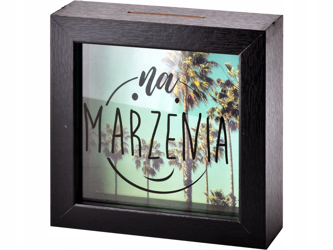 

Ramka Skarbonka 15x15x5cm Na Marzenia