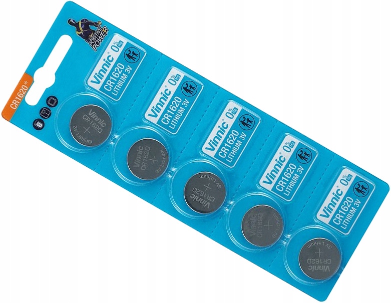 

10x Bateria Litowa Vinnic CR1620 1620 DL Ecr