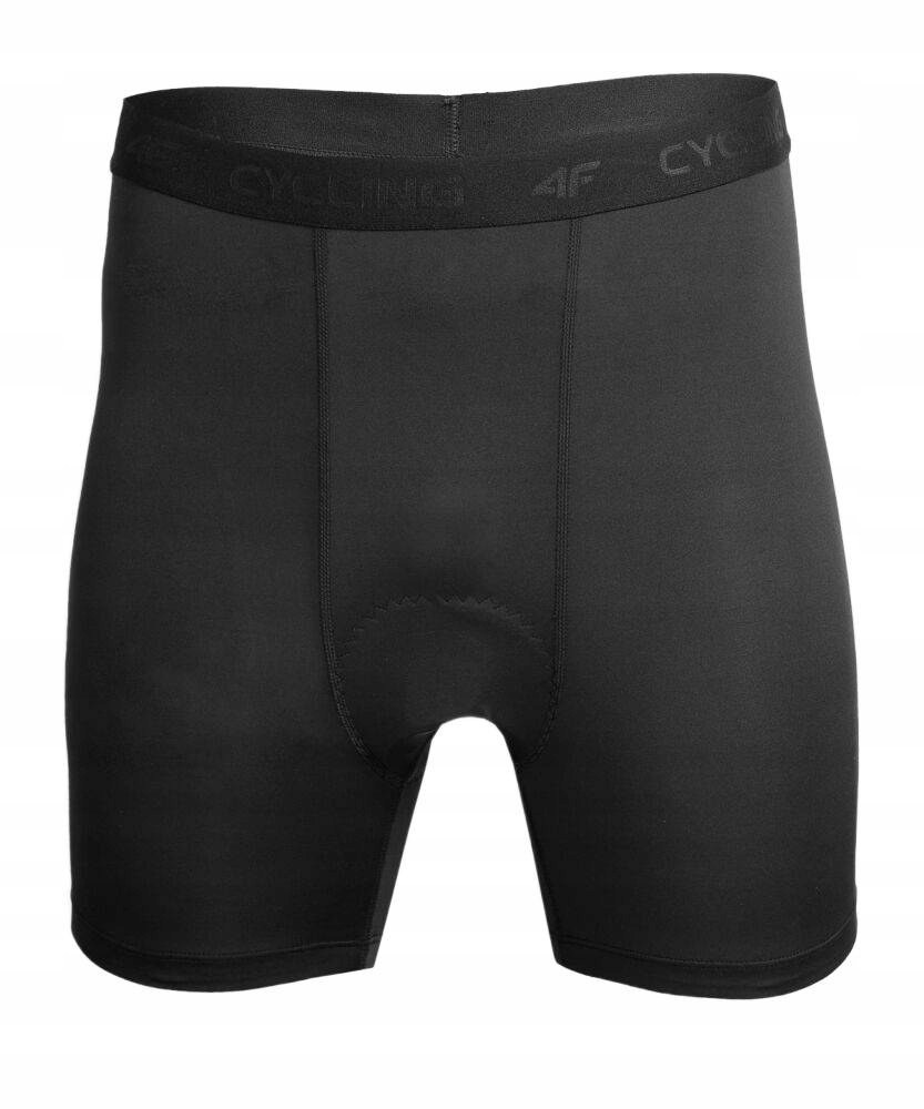 4F Męskie Spodenki rowerowe Wewnętrzne z wkładką Fink 162 czarny black M