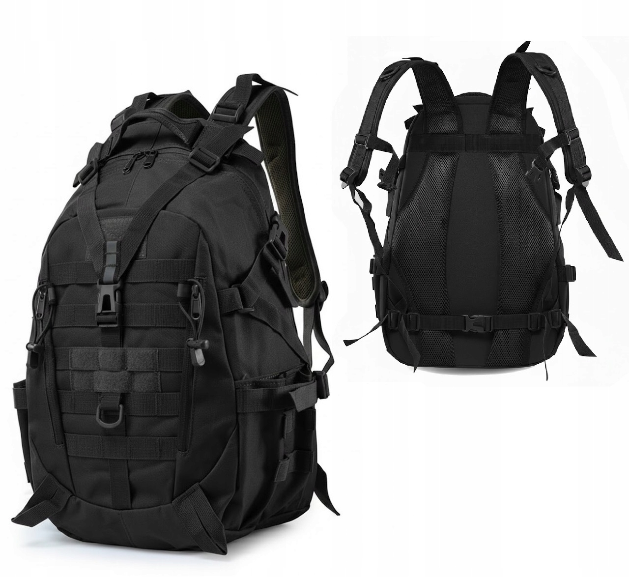 Batoh Vojenský taktický 35L Vojenský Survival Trekking Voděodolný I095