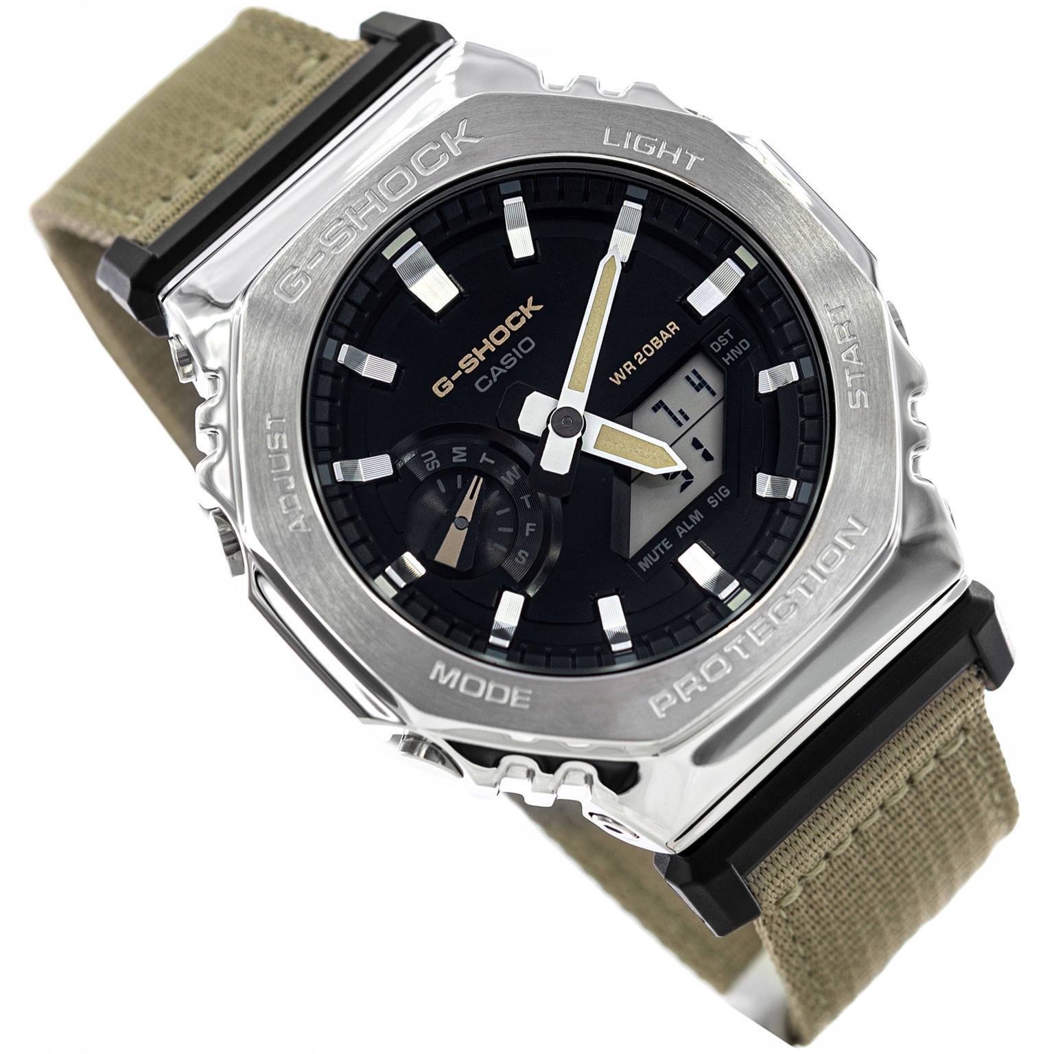 Pánské hodinky Casio GM-2100C-5AER G-shock s řemínkem