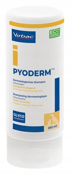Virbac Pyoderm 250ml Šampon Protiplísňový