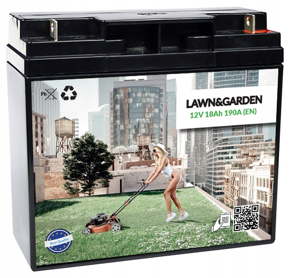 Akumulator Uruchom żel 12V 18Ah do kosiarki ALCO