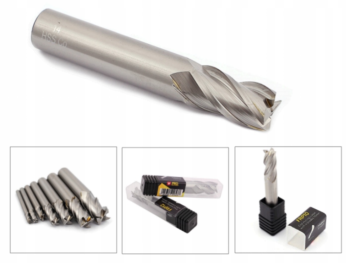 

Frez Trzpieniowy Do Metalu Palcowy 4mm Walcowy