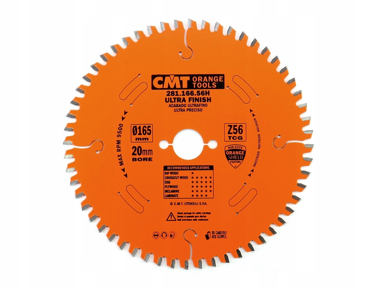 Cmt 281.166.56H Kotouč Pro Laminát Pokosnice Záhlubníku Pily 160x20 56Z