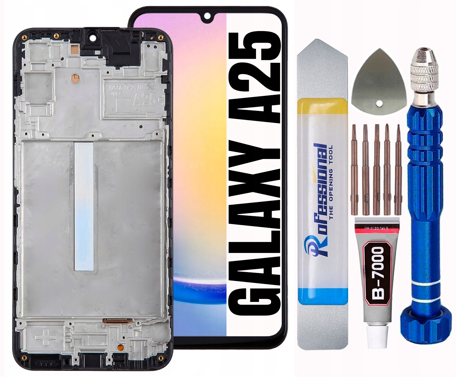 Displej Pro Samsung Galaxy A25 Incell LCD Rámeček